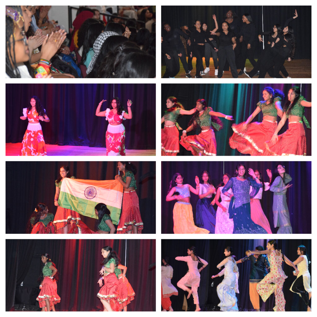 Students dancing as a result of World Culture Day